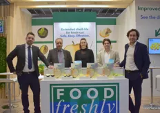 Benjamin Singh, Sukhdev Singh, Nena Worms, Nicola Severo und Alberto Labrado von Food Freshly.